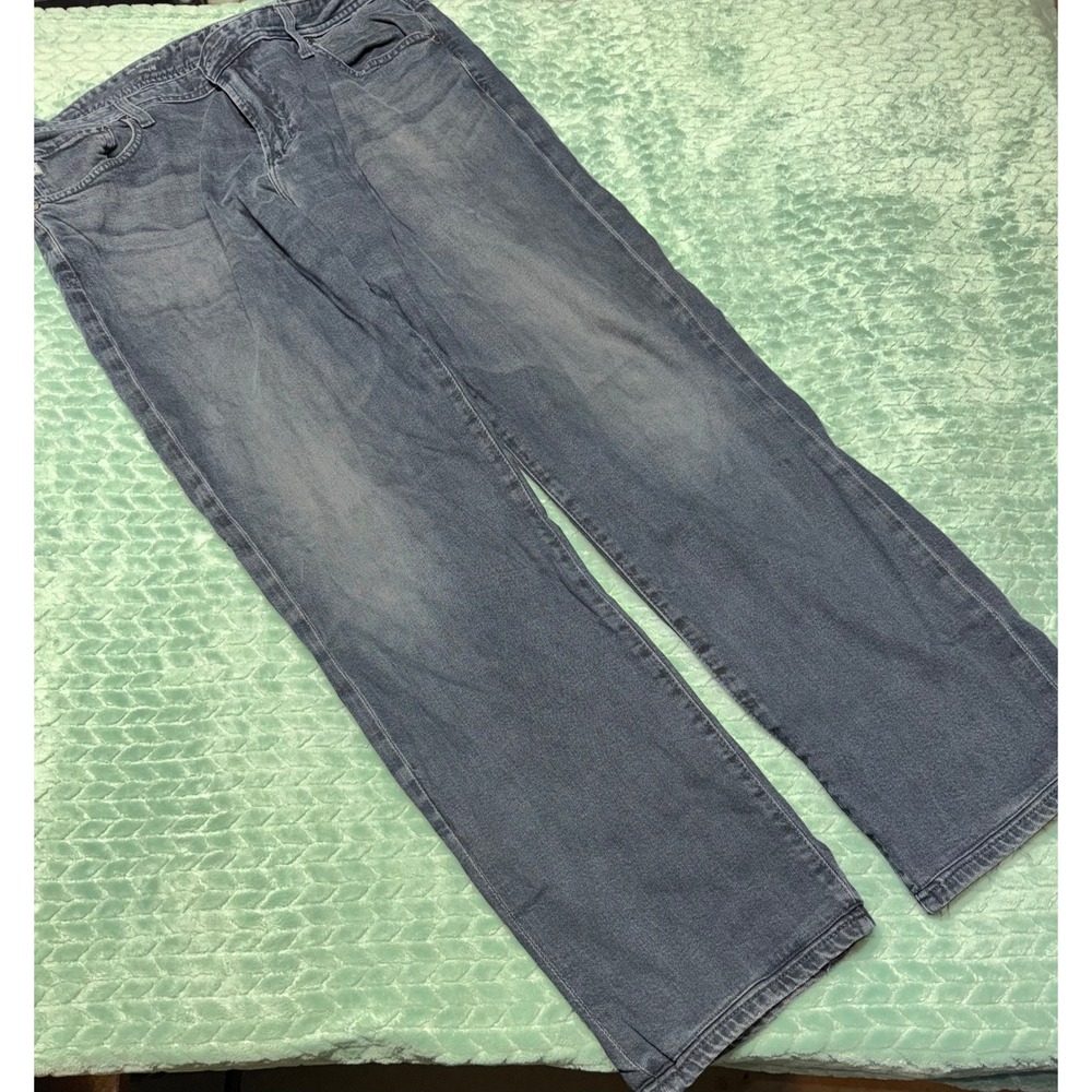 AG Adriano Goldschmied The Graduate Tailored Leg Jeans Faded Black 36R
